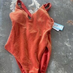 Size 12 NWT plunge one piece